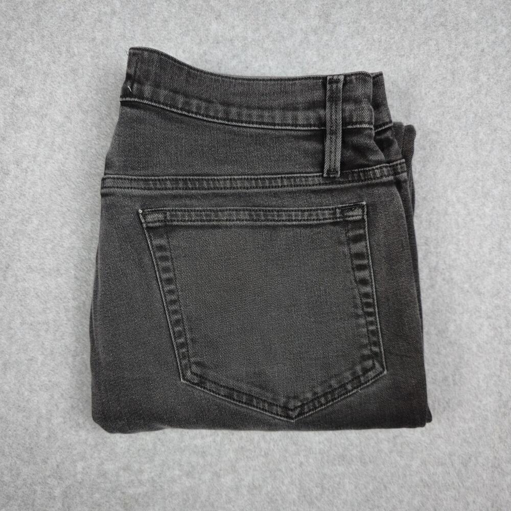 Frame Mens 33 Black Wash L'Homme Skinny Jeans 32x30